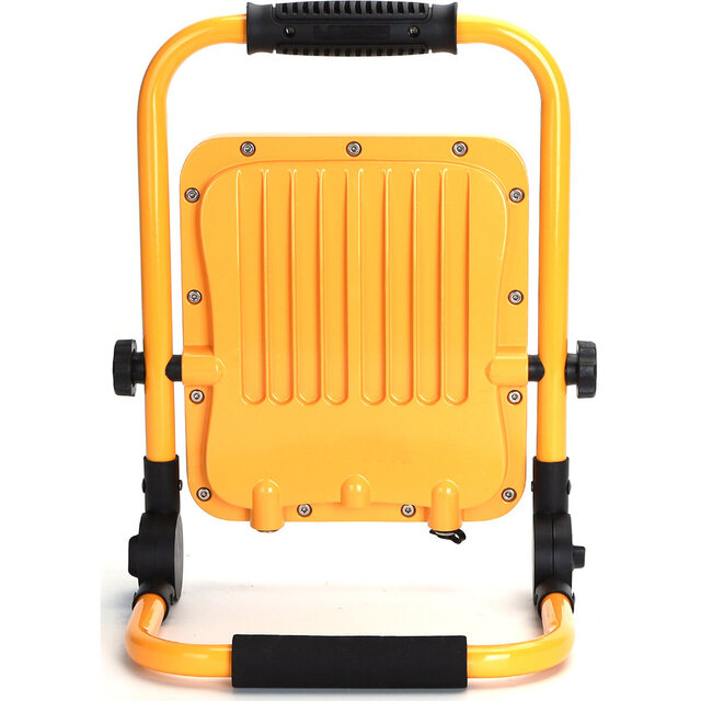 HLW LED Dimbare LED Bouwlamp 50W met Statief, Waterdicht IP65 & Verstelbaar, Koud Wit 6500K