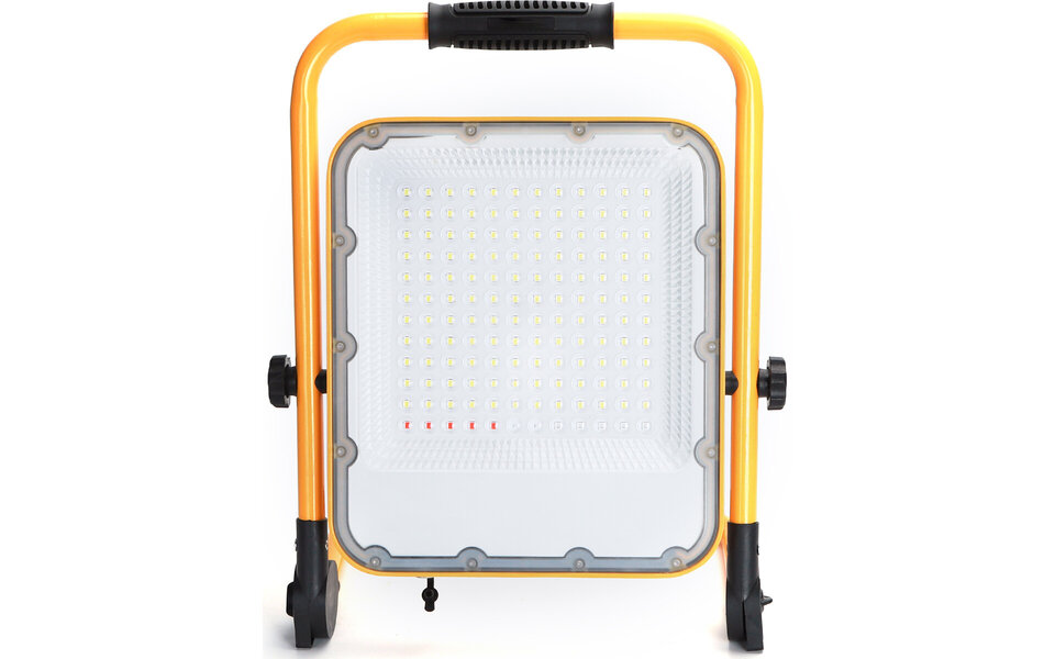 HLW LED LED Construction Lamp on Battery 100W - Dimmable, Adjustable Tripod, Waterproof IP65, Cool White 6500K