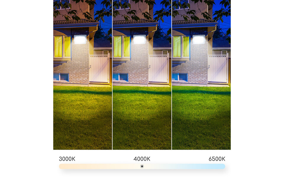 HLW LED LED Bouwlamp Verstelbaar Waterdicht IP65 Witte Vloerlamp Koud Wit 6000K