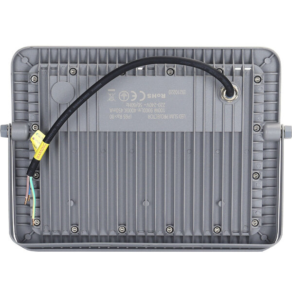 HLW LED Verstelbare LED Bouwlamp 100W - Witte Waterdichte LED Lamp IP65 Neutraal Wit