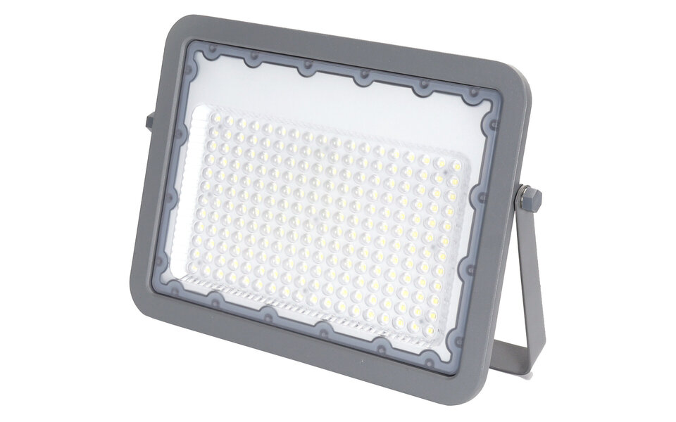 HLW LED Waterdichte Verstelbare LED Bouwlamp - Koud Wit 6000K - IP65, Witte Vloerlamp