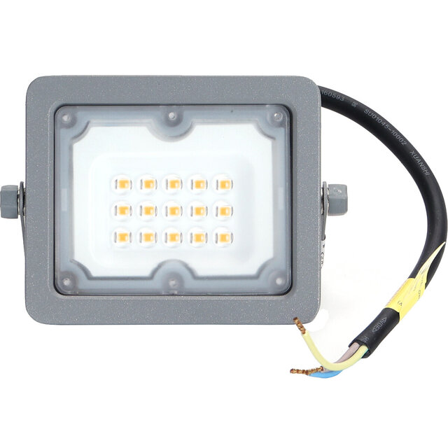 Verstelbare LED bouwlamp 10W met neutraal wit licht 4000K en waterdichte behuizing IP65