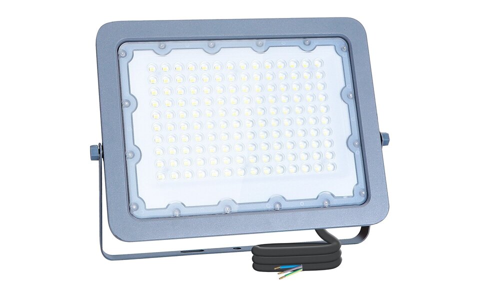 HLW LED LED Bouwlamp Verstelbaar Waterdicht IP65 - Witte Vloerlamp Koud Wit 6000K Daglicht Wit
