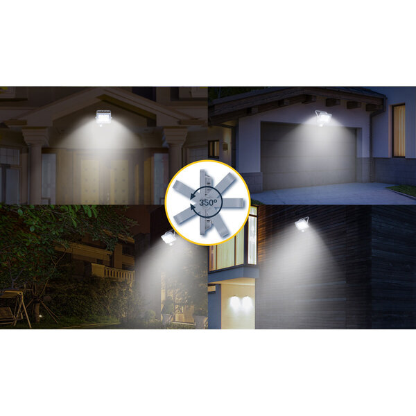 HLW LED LED Bouwlamp 50W Verstelbaar - Waterdichte LED Bouwlamp & Wandlamp Met Sensor, Neutraal Wit HLW LED LED Bouwlamp 50W Verstelbaar - Waterdichte LED Bouwlamp & Wandlamp Met Sensor, Neutraal Wit