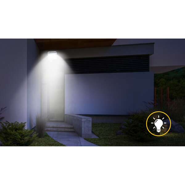 HLW LED LED Bouwlamp 50W Verstelbaar - Waterdichte LED Bouwlamp & Wandlamp Met Sensor, Neutraal Wit HLW LED LED Bouwlamp 50W Verstelbaar - Waterdichte LED Bouwlamp & Wandlamp Met Sensor, Neutraal Wit