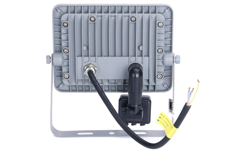 HLW LED Waterdichte LED Bouwlamp & Wandlamp met Sensor - Verstelbaar, Neutraal Wit 4000K