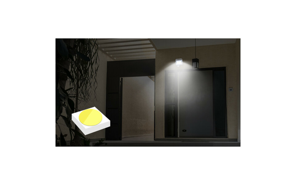 HLW LED Waterproof LED Construction Lamp & Wall Lamp with Sensor - Adjustable, Neutral White 4000K HLW LED Waterproof LED Construction Lamp & Wall Lamp with Sensor - Adjustable, Neutral White 4000K