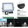 HLW LED Waterproof LED Construction Lamp with Sensor 30W - Cool White 6500K - Adjustable & Aluminum