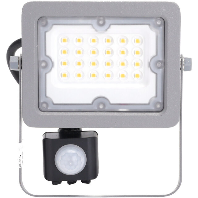 Verstelbare waterdichte LED bouw- en wandlamp 20W 1800 lumen 4000K met bewegingssensor