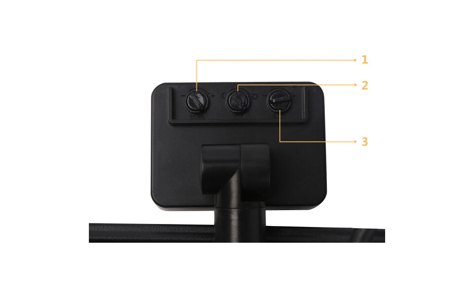 HLW LED LED Lamp 30W Bouwlamp met Sensor - Zwarte & Witte Vloerlamp, Waterdicht IP65, Koud Wit 6000K