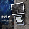 HLW LED LED Floodlight 100W Solar - Waterproof LED Floor & Wall Lamp IP65, Cool White Daylight 6000K