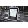 HLW LED LED Floodlight Solar 300W - Waterproof IP65 LED Construction Lamp & Garden Wall Lamp Cool White 6000K