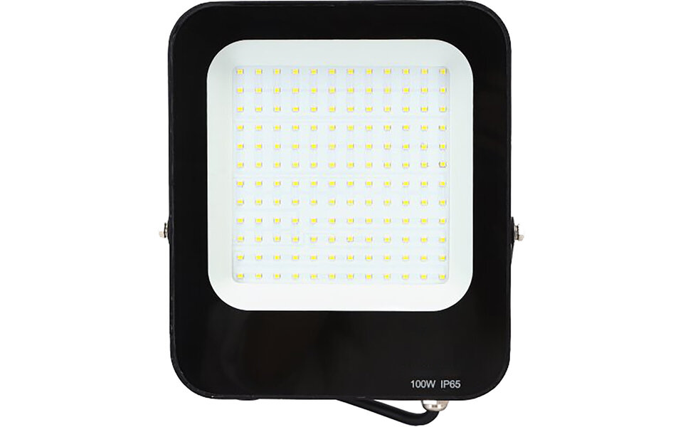 HLW LED LED Bouwlamp IP65 Waterdicht – Zwarte & Witte Vloerlamp met Neutraal Wit Licht HLW LED LED Bouwlamp IP65 Waterdicht – Zwarte & Witte Vloerlamp met Neutraal Wit Licht