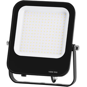 LED Bouwlamp Waterdicht IP65 | Zwart & Wit, Verstelbaar 6000K LED Bouwlamp Waterdicht IP65 | Zwart & Wit, Verstelbaar 6000K