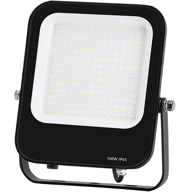 LED Bouwlamp Waterdicht IP65 | Zwart & Wit, Verstelbaar 6000K Buitenverlichting