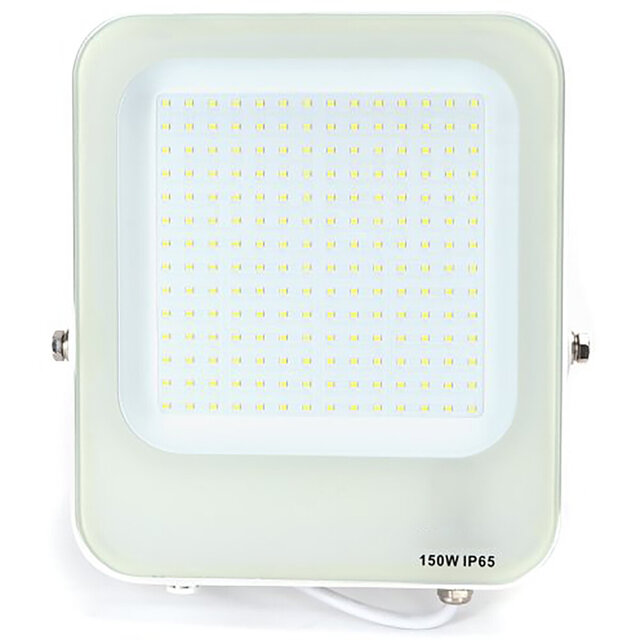 Witte verstelbare LED bouwlamp 150W met 13500 lumen en 6500K koud wit licht IP65 waterdicht Witte verstelbare LED bouwlamp 150W met 13500 lumen en 6500K koud wit licht IP65 waterdicht