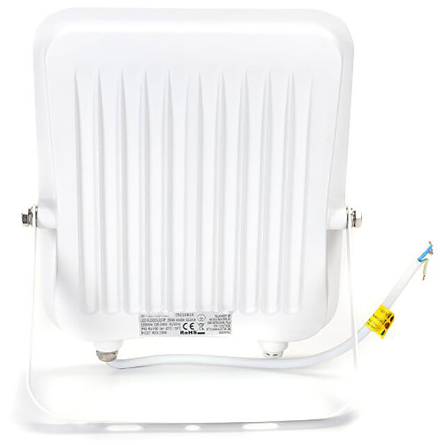 HLW LED LED Bouwlamp Waterdicht IP65 - Witte Bouwlamp met Verstelbare Beam Angle, Koud Wit 6000K HLW LED LED Bouwlamp Waterdicht IP65 - Witte Bouwlamp met Verstelbare Beam Angle, Koud Wit 6000K