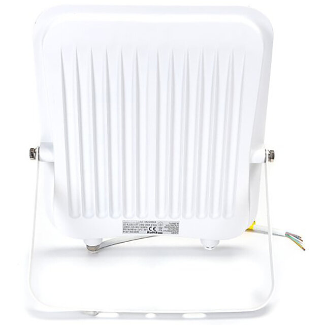 HLW LED LED Construction Lamp Waterproof IP65 - Cool White 6000K Daylight White - Adjustable Beam Angle