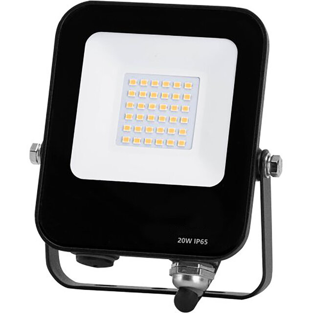 LED Bouwlamp Waterdicht IP65 - Zwart & Wit - Beam Angle Verstelbaar Buitenverlichting