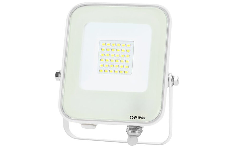 HLW LED LED Construction Lamp Waterproof IP65 - 20W Cool White 6000K, Adjustable Beam Angle HLW LED LED Construction Lamp Waterproof IP65 - 20W Cool White 6000K, Adjustable Beam Angle