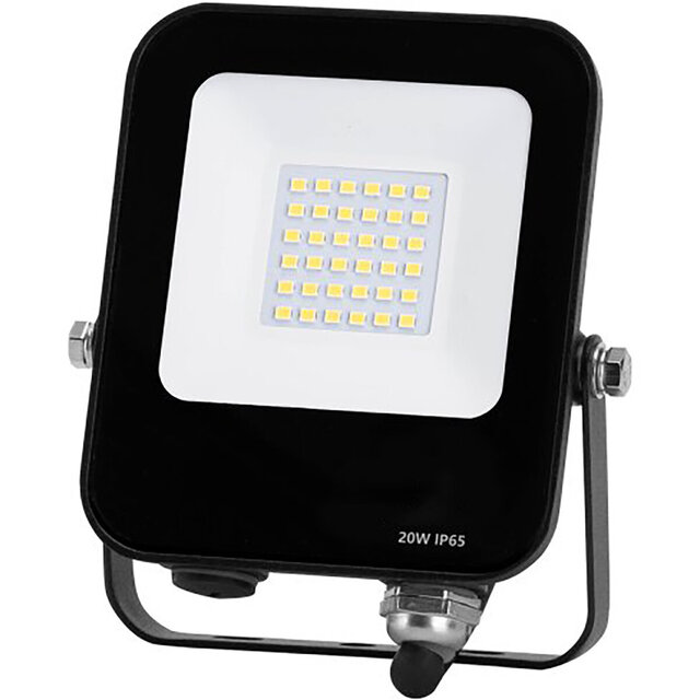 Waterdichte LED Bouwlamp IP65 - Zwart & Wit, Verstelbare Beam Angle Buitenverlichting