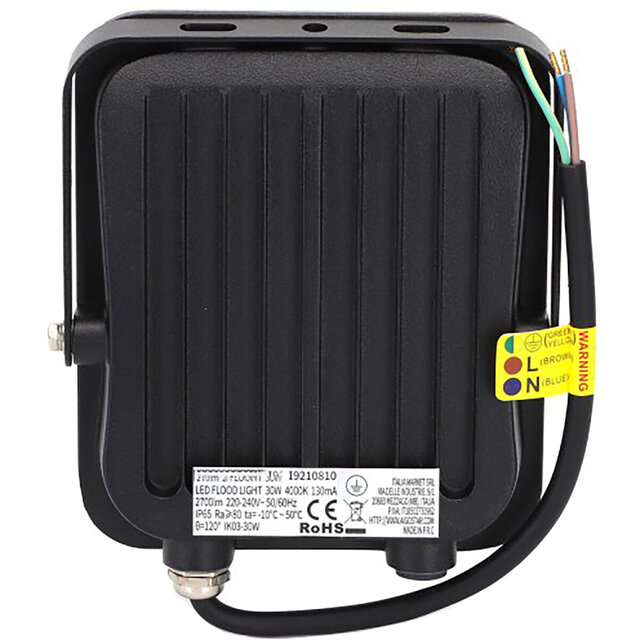 HLW LED LED Bouwlamp IP65 - Zwarte & Witte Vloerlamp, Waterdicht met Verstelbare Beam Angle HLW LED LED Bouwlamp IP65 - Zwarte & Witte Vloerlamp, Waterdicht met Verstelbare Beam Angle