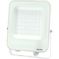 Waterdichte LED Bouwlamp - Koud Wit 6000K, Beam Angle Verstelbaar