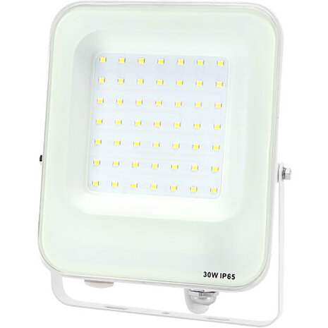 Witte LED Bouwlamp IP65 - Verstelbare Beam Angle, Koud Wit 6000K Daglicht Wit Witte LED Bouwlamp IP65 - Verstelbare Beam Angle, Koud Wit 6000K Daglicht Wit