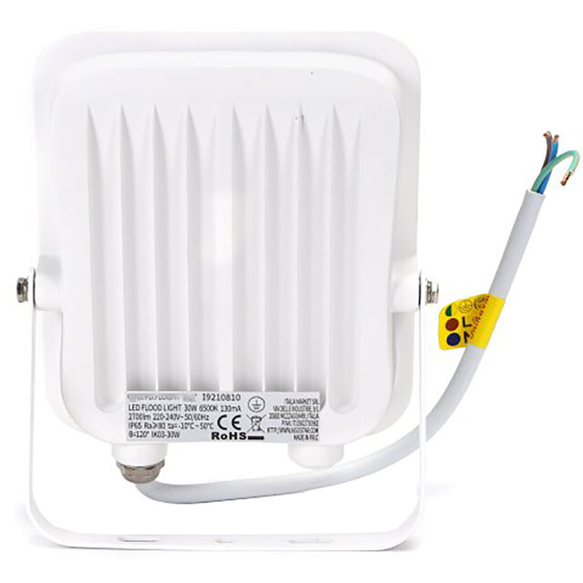 HLW LED Witte LED Bouwlamp IP65 - Verstelbare Beam Angle, Koud Wit 6000K Daglicht Wit HLW LED Witte LED Bouwlamp IP65 - Verstelbare Beam Angle, Koud Wit 6000K Daglicht Wit