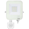 LED Bouwlamp & Wandlamp met Sensor - Waterdicht IP65, Koud Wit 6000K Buitenverlichting