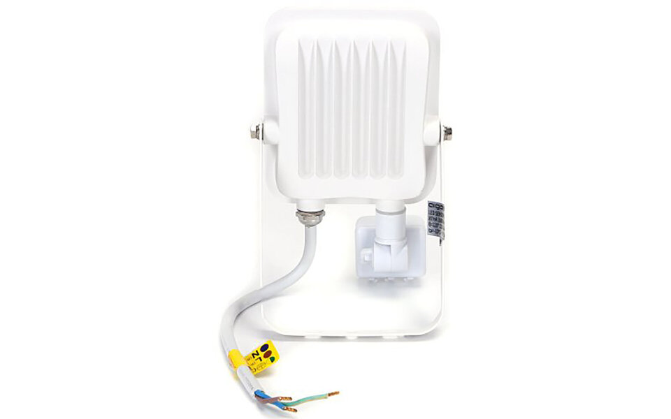 HLW LED LED Construction Lamp & Wall Lamp with Motion Sensor - IP65 Waterproof, Adjustable Beam Angle, Cool White 6000K