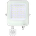 LED Construction Lamp & Wall Lamp with Sensor - Waterproof IP65, Cool White 6000K, Adjustable Beam Angle