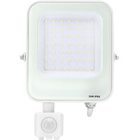 LED Construction Lamp & Wall Lamp with Motion Sensor - Waterproof IP65