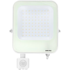 LED Bouwlamp 50W met Bewegingssensor - Waterdicht IP65 LED Bouwlamp 50W met Bewegingssensor - Waterdicht IP65
