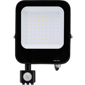 LED Bouwlamp & Wandlamp met Bewegingssensor - IP65 Waterdicht LED Bouwlamp & Wandlamp met Bewegingssensor - IP65 Waterdicht