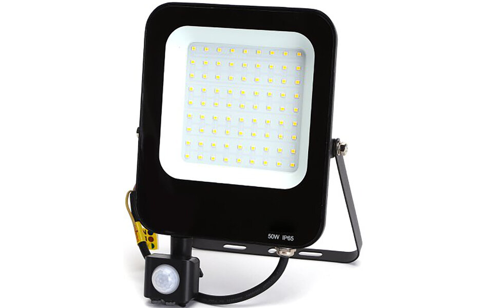 HLW LED LED Construction Lamp & LED Wall Lamp with Sensor - Waterproof IP65 - Neutral White HLW LED LED Construction Lamp & LED Wall Lamp with Sensor - Waterproof IP65 - Neutral White