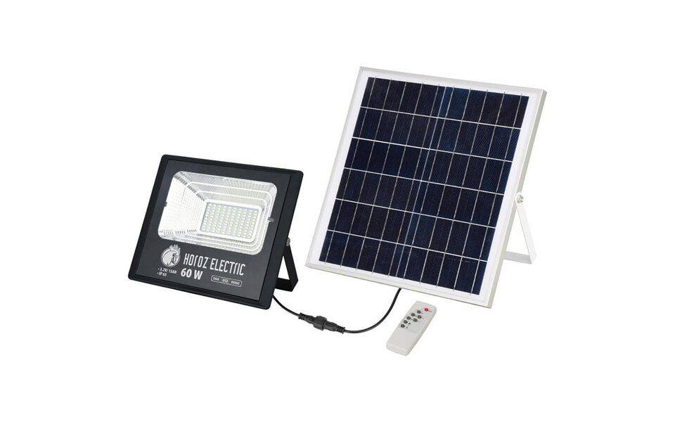 HLW LED LED Bouwlamp & Tuin Wandlamp IP65 Waterdicht - 60W LED, Koud Wit 6000K