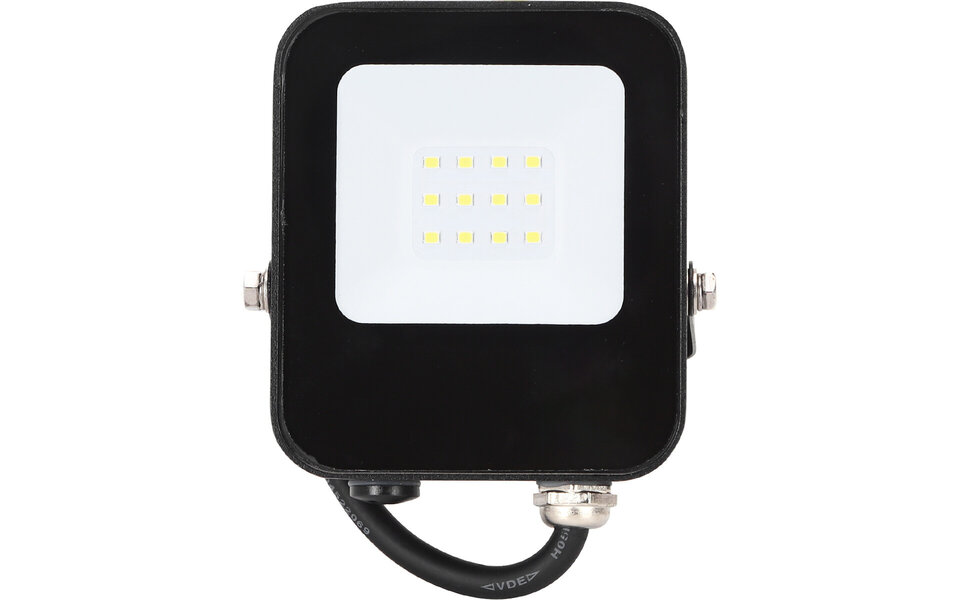 HLW LED LED Bouwlamp 10W Waterdicht IP65 - Zwarte & Witte LED lamp Koud Wit 6000K HLW LED LED Bouwlamp 10W Waterdicht IP65 - Zwarte & Witte LED lamp Koud Wit 6000K