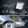 HLW LED LED Construction Lamp 10W Waterproof IP65 - Black & White LED Lamp Cool White 6000K