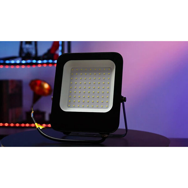 HLW LED LED Bouwlamp 10W Waterdicht IP65 - Zwarte & Witte LED lamp Koud Wit 6000K HLW LED LED Bouwlamp 10W Waterdicht IP65 - Zwarte & Witte LED lamp Koud Wit 6000K