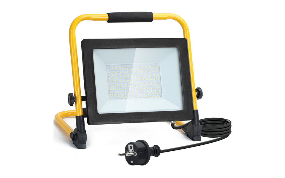 HLW LED LED Bouwlamp Verstelbaar, Waterdicht IP65, Koud Wit 6000K Daglicht Wit