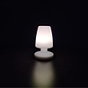 HLW LED LED Table Lamp - Trion - Oval - White - Plastic - Splashproof - USB Rechargeable HLW LED LED Table Lamp - Trion - Oval - White - Plastic - Splashproof - USB Rechargeable