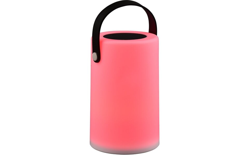 HLW LED LED Tafellamp op Zonne-energie - Solar Tafellamp - Trion Garcin - USB Oplaadbaar - RGBW - Spatwaterdicht IP44 - Rond - Wit