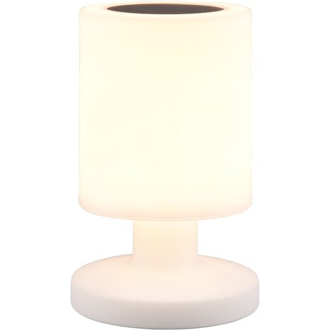 Stijlvolle Waterdichte LED tafellamp - Witte Vloerlamp met Warm Wit 2700K–3000K Stijlvolle Waterdichte LED tafellamp - Witte Vloerlamp met Warm Wit 2700K–3000K