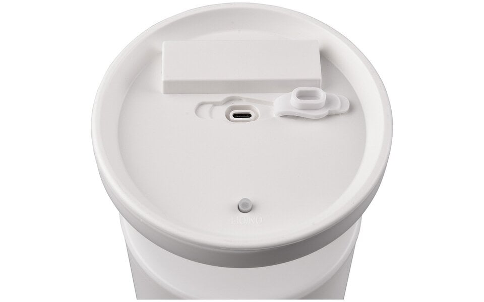 HLW LED LED Tafellamp op Zonne-energie - Solar Tafellamp - Trion Silvin - USB Oplaadbaar - Warm Wit 3000K - Spatwaterdicht IP44 - Rond - Wit