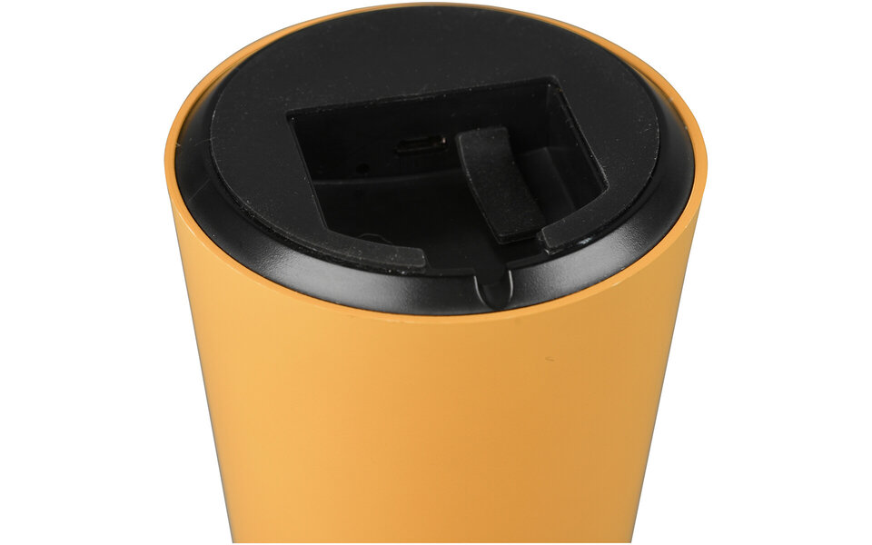 HLW LED LED Tafellamp - Tafelverlichting - Trion Lenio - 2W - Warm Wit 3000K - Dimbaar - USB Oplaadbaar - Spatwaterdicht IP44 - Rond - Mat Oranje - Kunststof HLW LED LED Tafellamp - Tafelverlichting - Trion Lenio - 2W - Warm Wit 3000K - Dimbaar - USB Oplaadbaar - Spatwaterdicht IP44 - Rond - Mat Oranje - Kunststof