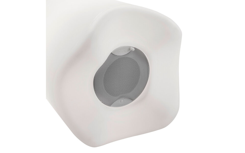 HLW LED LED Tafellamp - Trion Jamino - Bluetooth Speaker - Spatwaterdicht - Afstandsbediening - Oplaadbaar - RGBW - Wit