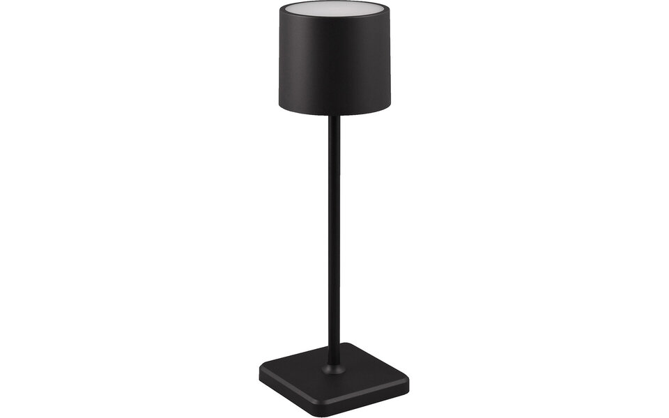 HLW LED LED Tafellamp met Oplaadbare Batterijen - Trion Ferno - 1.5W - Aanpasbare Kleurtemperatuur - Waterdicht IP54 - Vierkant - Zwart HLW LED LED Tafellamp met Oplaadbare Batterijen - Trion Ferno - 1.5W - Aanpasbare Kleurtemperatuur - Waterdicht IP54 - Vierkant - Zwart