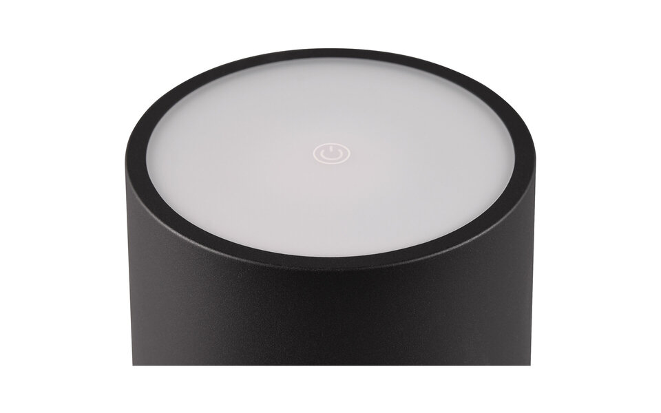 HLW LED LED Table Lamp with Rechargeable Batteries - Trion Ferno - 1.5W - Adjustable Color Temperature - Waterproof IP54 - Square - Black HLW LED LED Table Lamp with Rechargeable Batteries - Trion Ferno - 1.5W - Adjustable Color Temperature - Waterproof IP54 - Square - Black