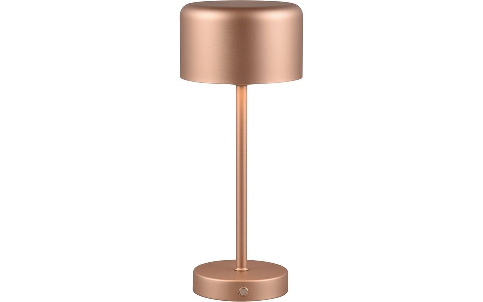 HLW LED LED Table Lamp with Rechargeable Batteries - Trion Elf - 1.5W - Warm White 3000K - Coffee - Metal